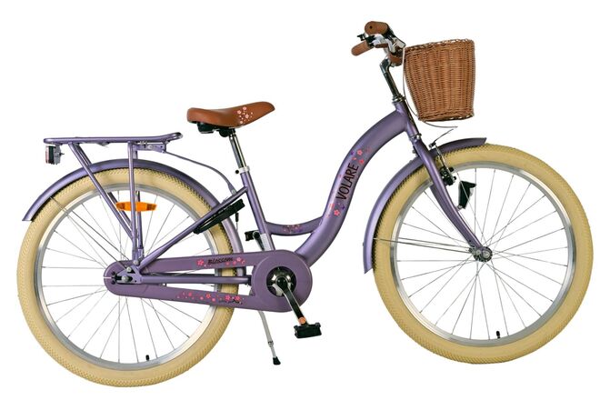 Volare Blossom Children's bicycle - Girls - 24 inch - Purple