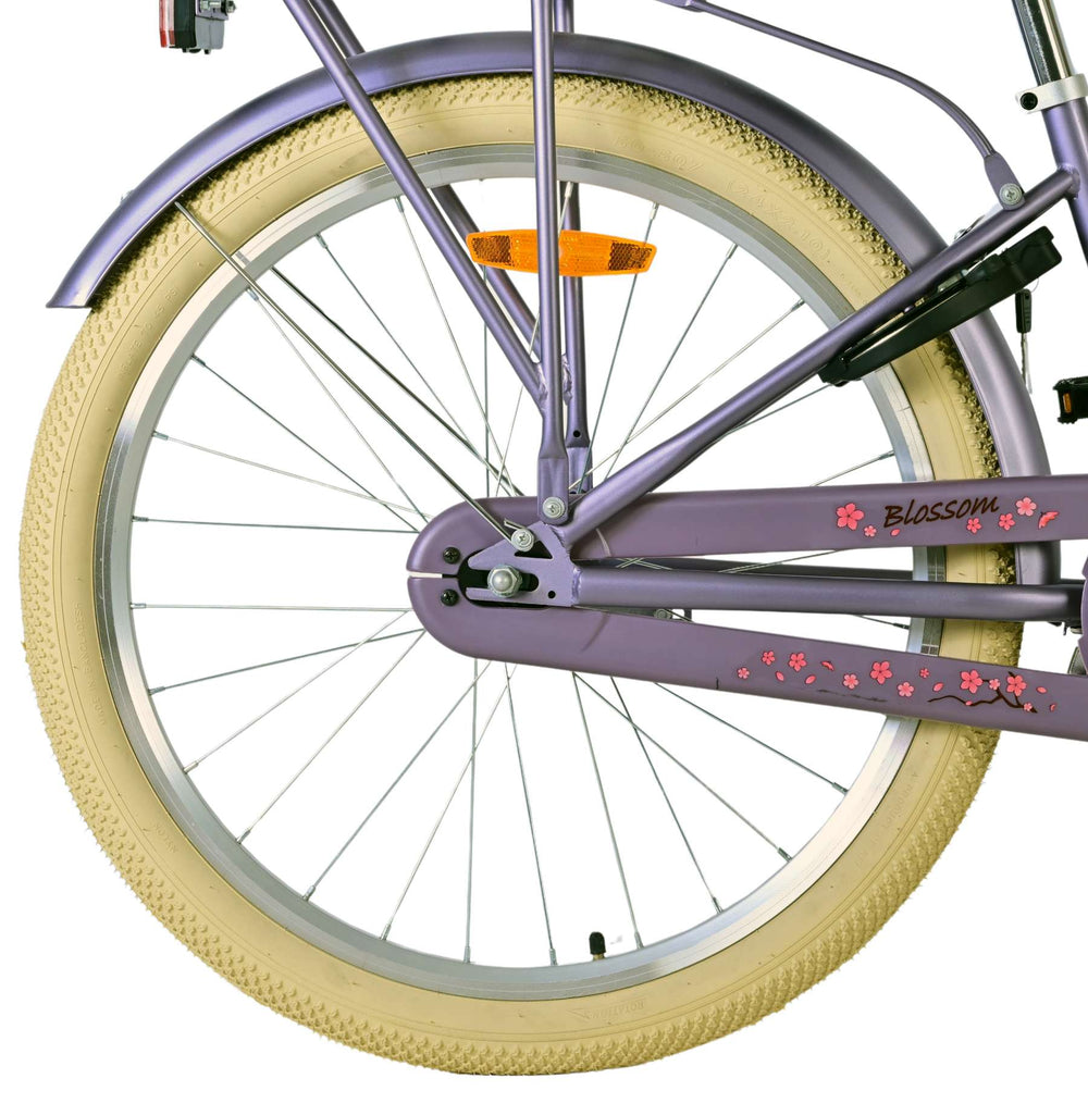 Volare blossom children's bike - mädchen - 24 zoll - lilac