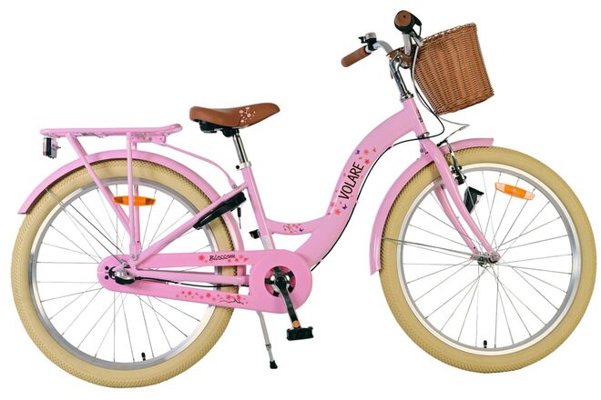 Volare blossom kinderfiets - meisjes - 24 inch - roze - 3 versnellingen