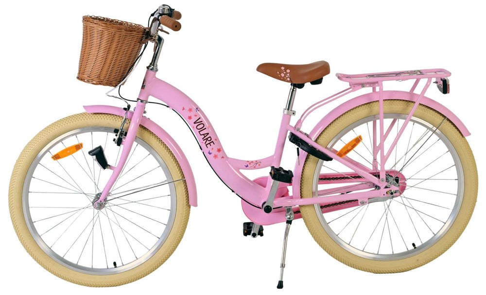 Volare blossom kinderfiets - meisjes - 24 inch - roze - 3 versnellingen