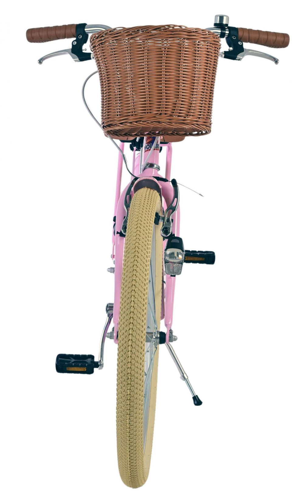 Volare Blossom Bicycle para niños - Niñas - 24 pulgadas - Pink - Dos frenos de mano