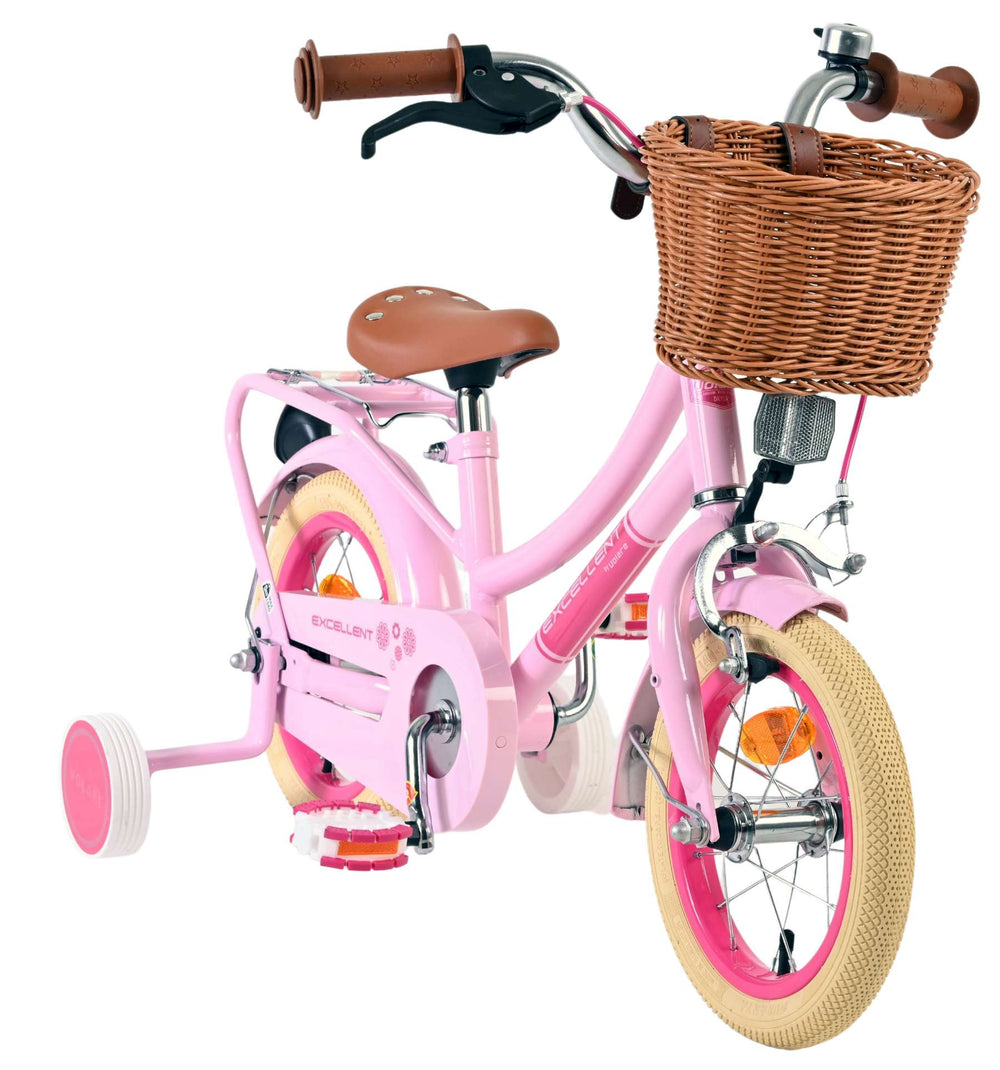 Volare excellent kinderfiets - meisjes - 12 inch - roze