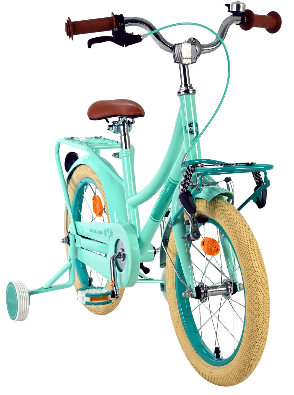 Volare excellent children's bicycle - girls - 16 inch - green - 95% assembled