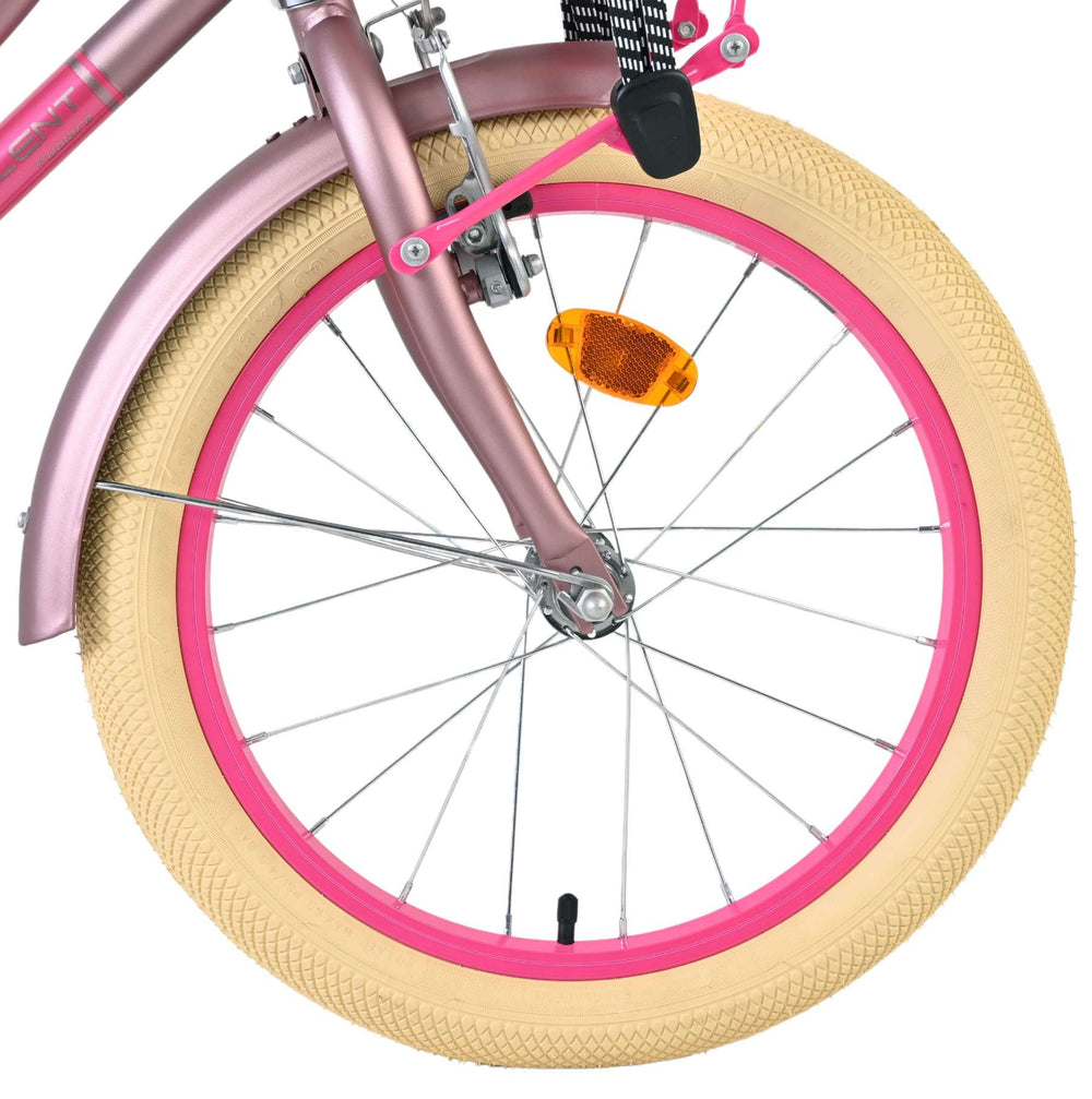 Volare excellent kinderfiets - meisjes - 18 inch - mat roze
