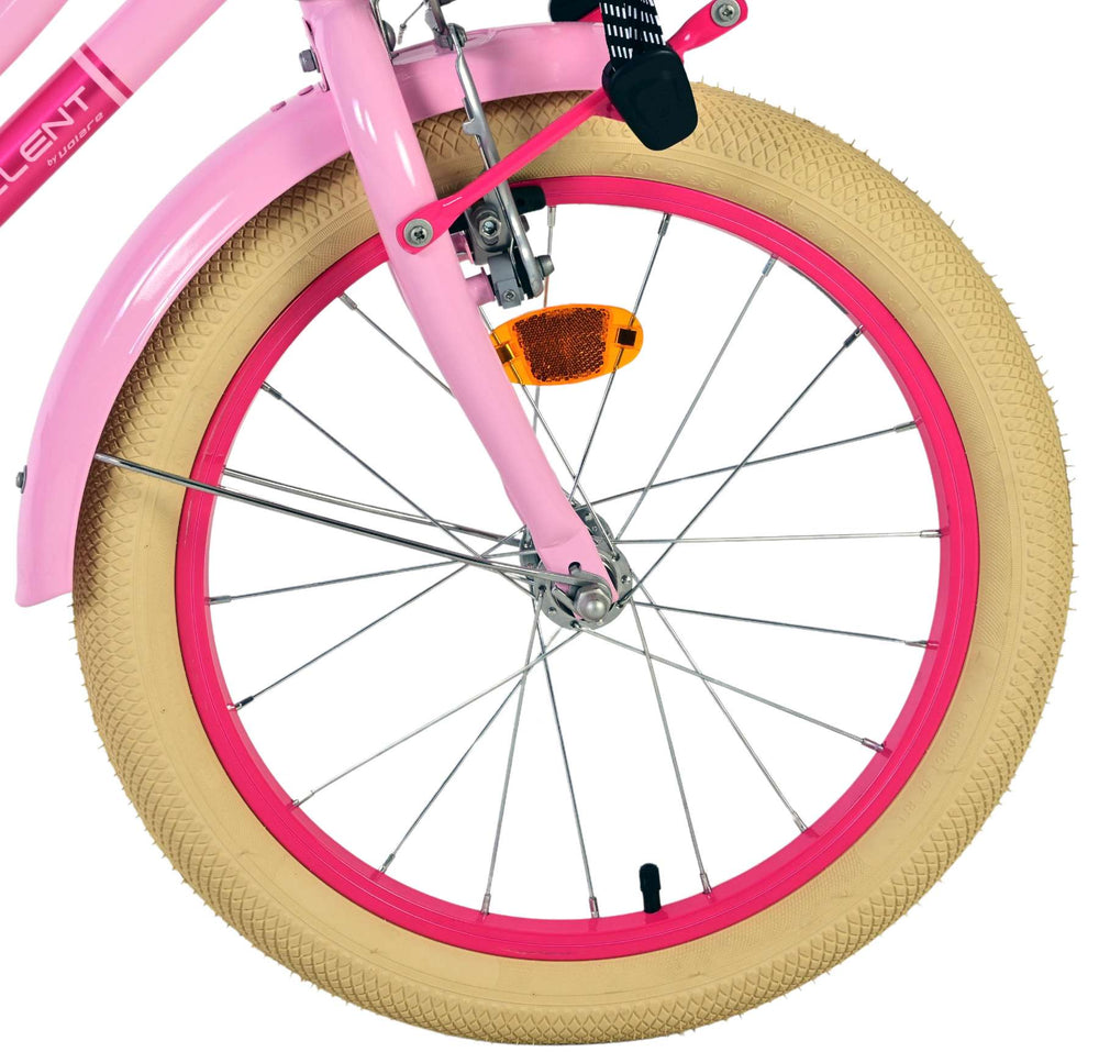 Volare excellent children's bicycle - girls - 18 inch - pink - 95% assembled