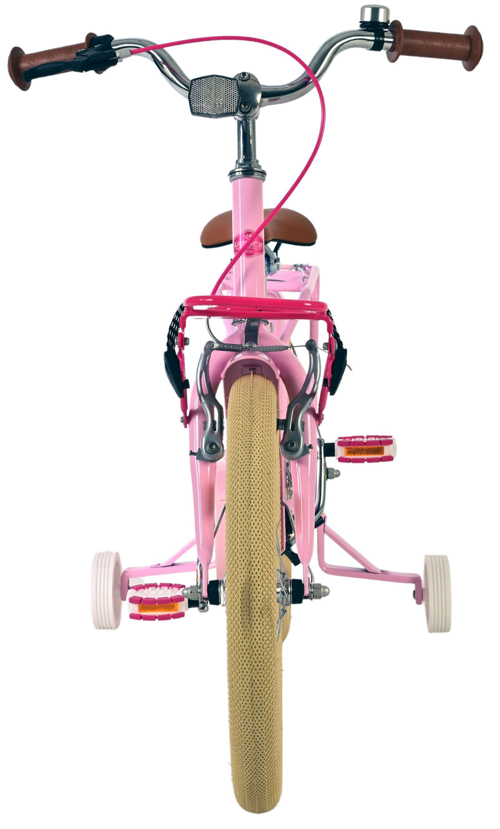 Volare excellent children's bicycle - girls - 18 inch - pink - 95% assembled