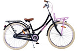 Volare volare bici per bambini ragazze da 24 pollici freni a due mani nere