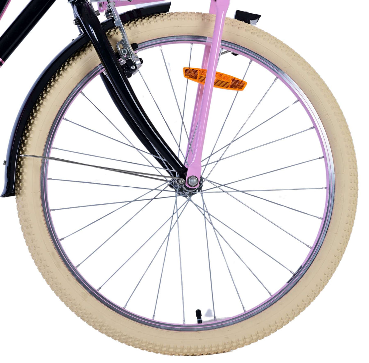 Volare volare bici per bambini ragazze da 24 pollici freni a due mani nere