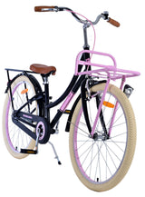Chicas de bicicleta infantil de Vlare Vinare Black de 24 pulgadas de 24 pulgadas