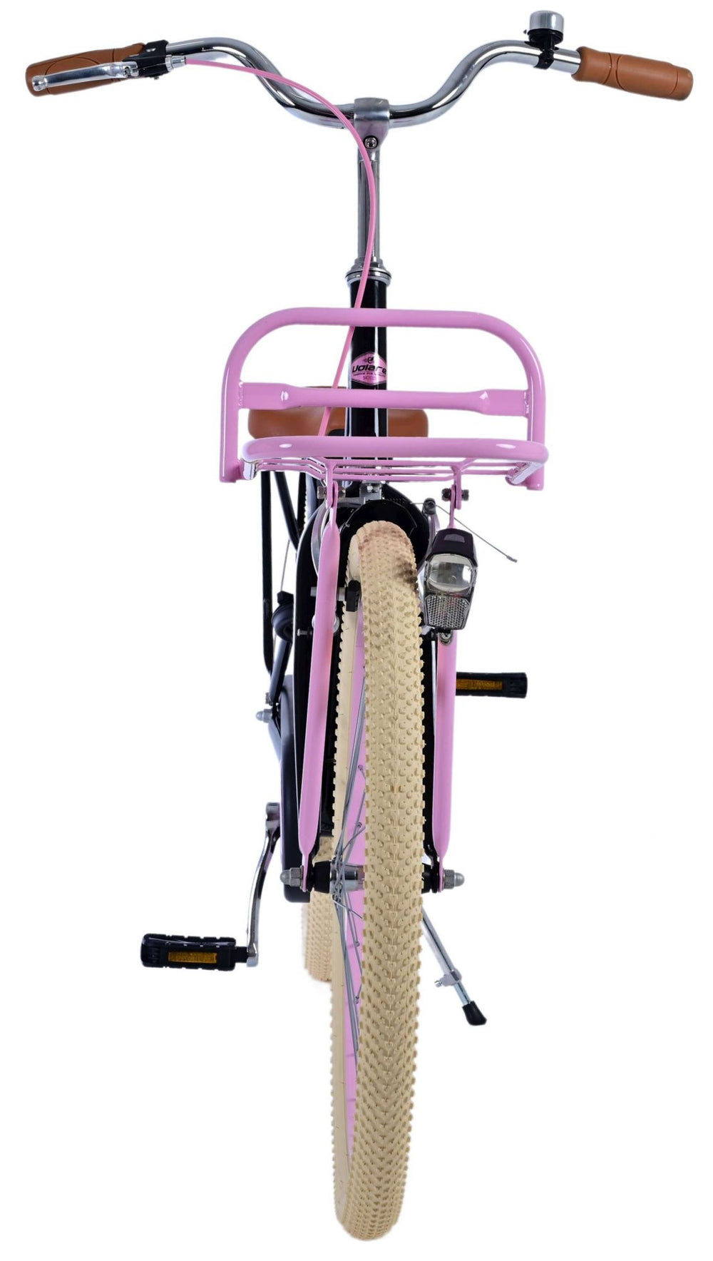 Volare volare bici per bambini ragazze da 24 pollici nere