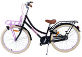 Volare volare bici per bambini ragazze da 24 pollici freni a due mani nere