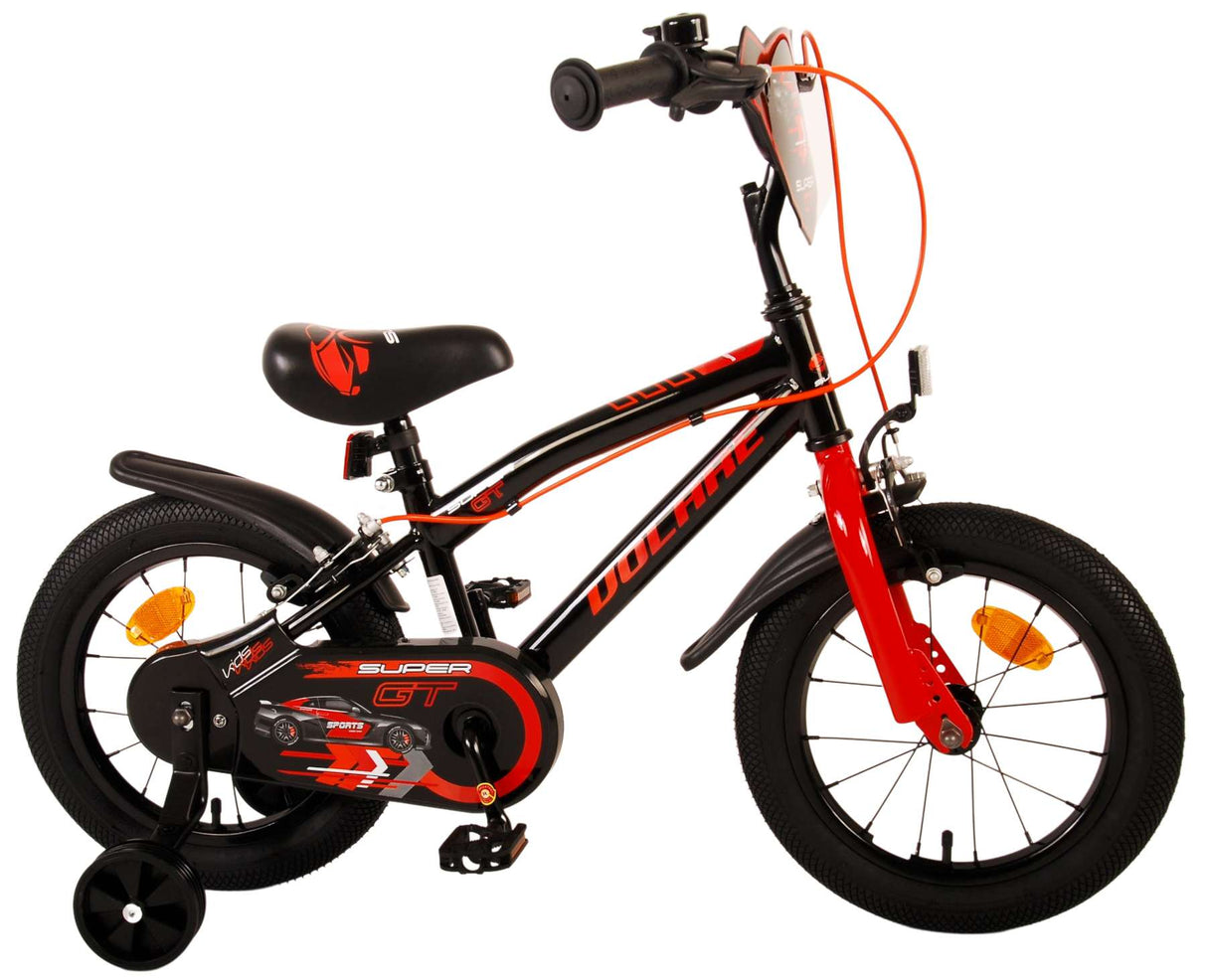 Volare Super GT Children's Bike Boys 14 inch Red Two Hand brakes