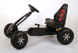 Volare Go Kart Racing Car Boys Large Boven Tires Black
