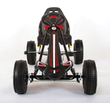 Volare Go Kart Racing Car Boys Large Boven Tires Black
