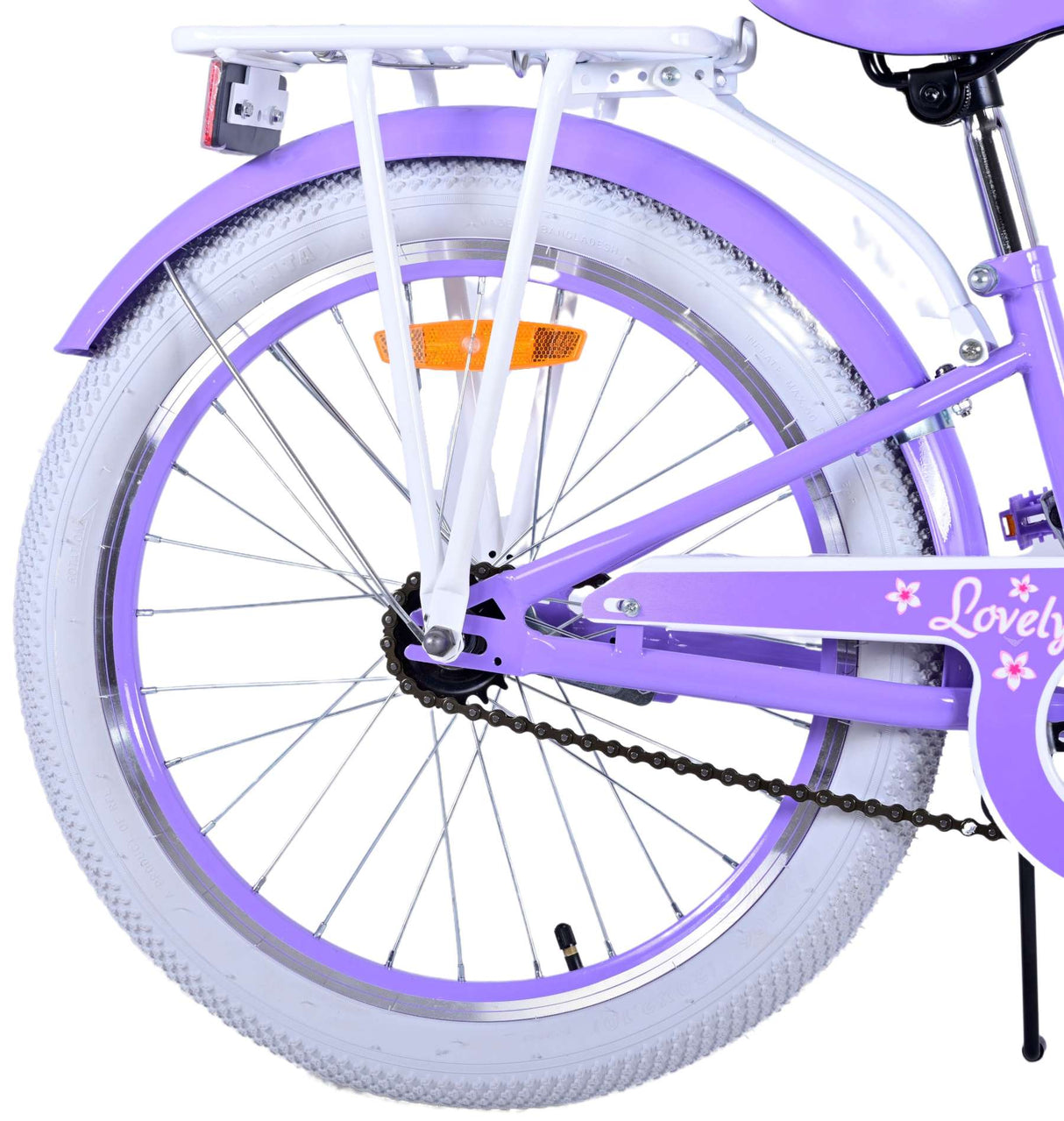 Volare Lovely Children's Bicycle - Girls - 20 pulgadas - Purple