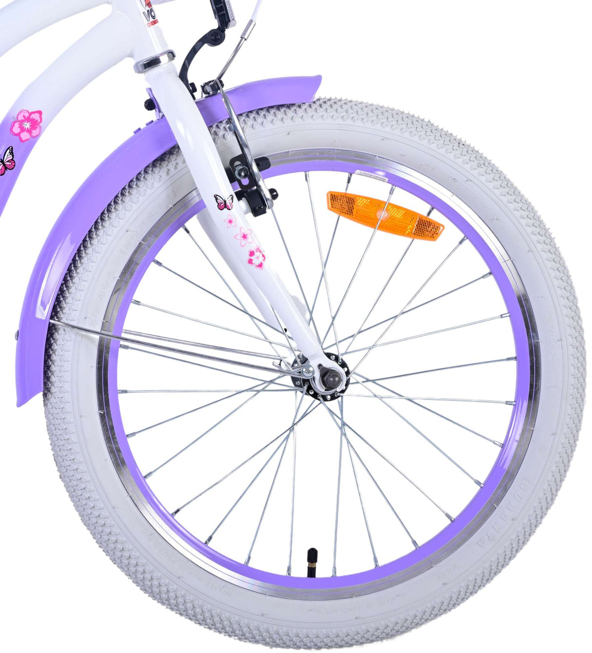 Volare Lovely Children's Bicycle - Girls - 20 pulgadas - Purple
