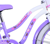 Volare Lovely Children's Bicycle - Girls - 20 pulgadas - Purple