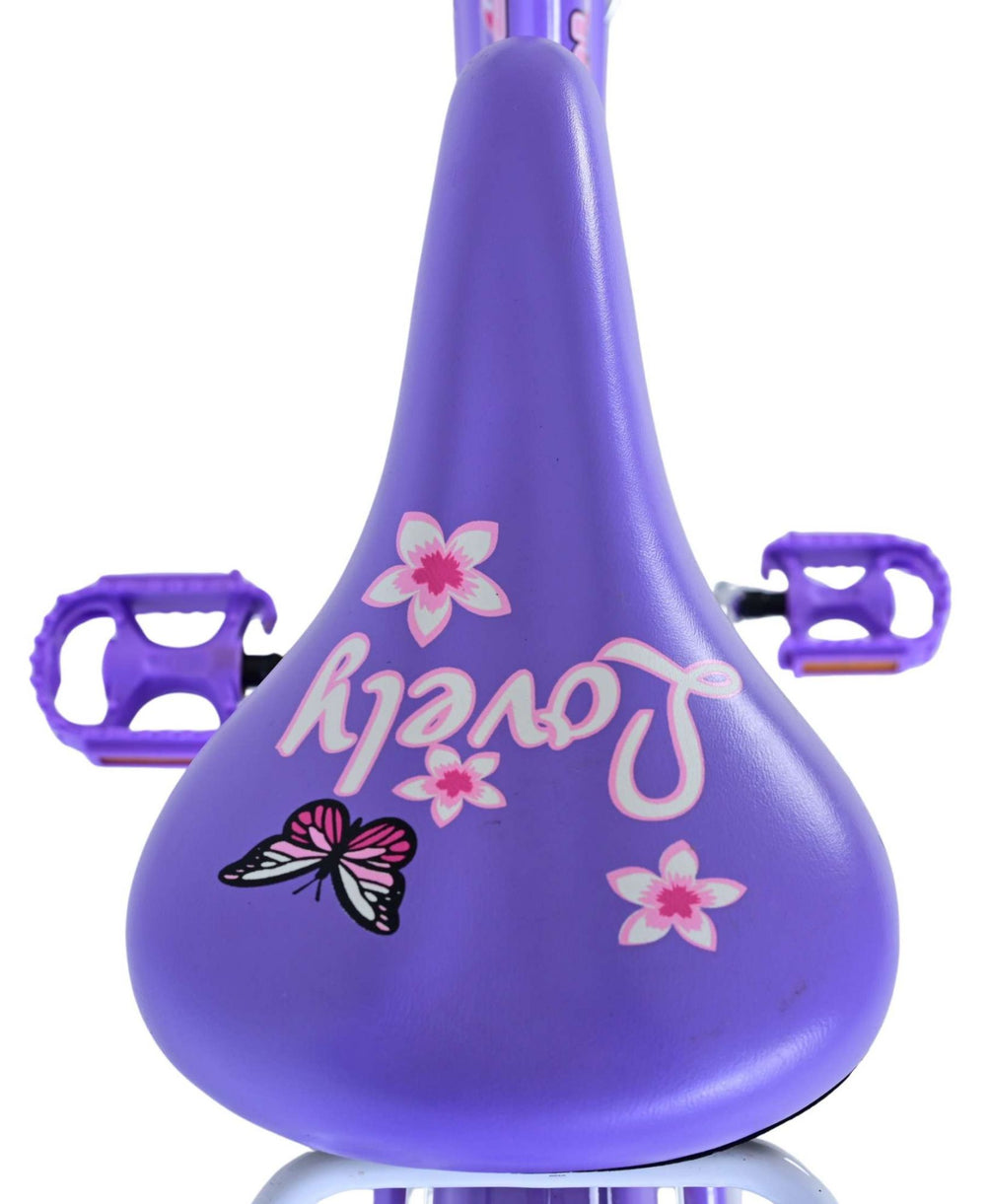 Volare lovely children's bicycle - girls - 24 inches - purple