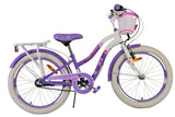 Volare lovely children's bicycle - girls - 20 inches - purple - 3 gears