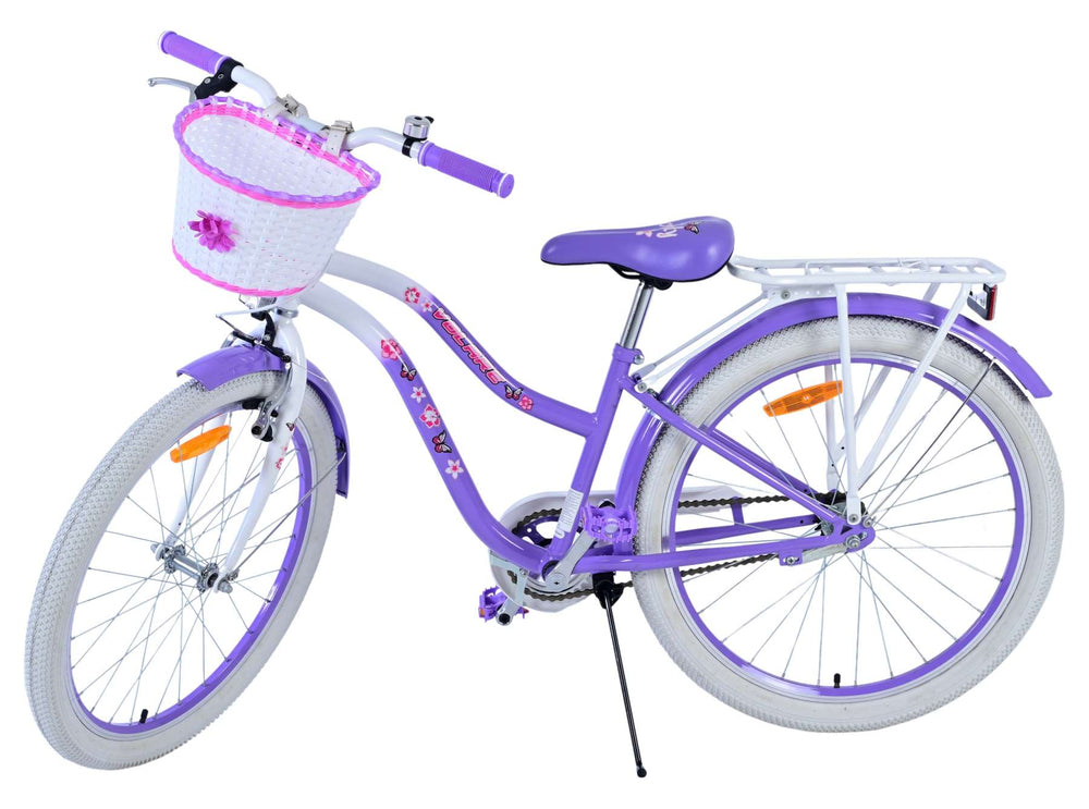 Volare lovely children's bicycle - girls - 24 inches - purple