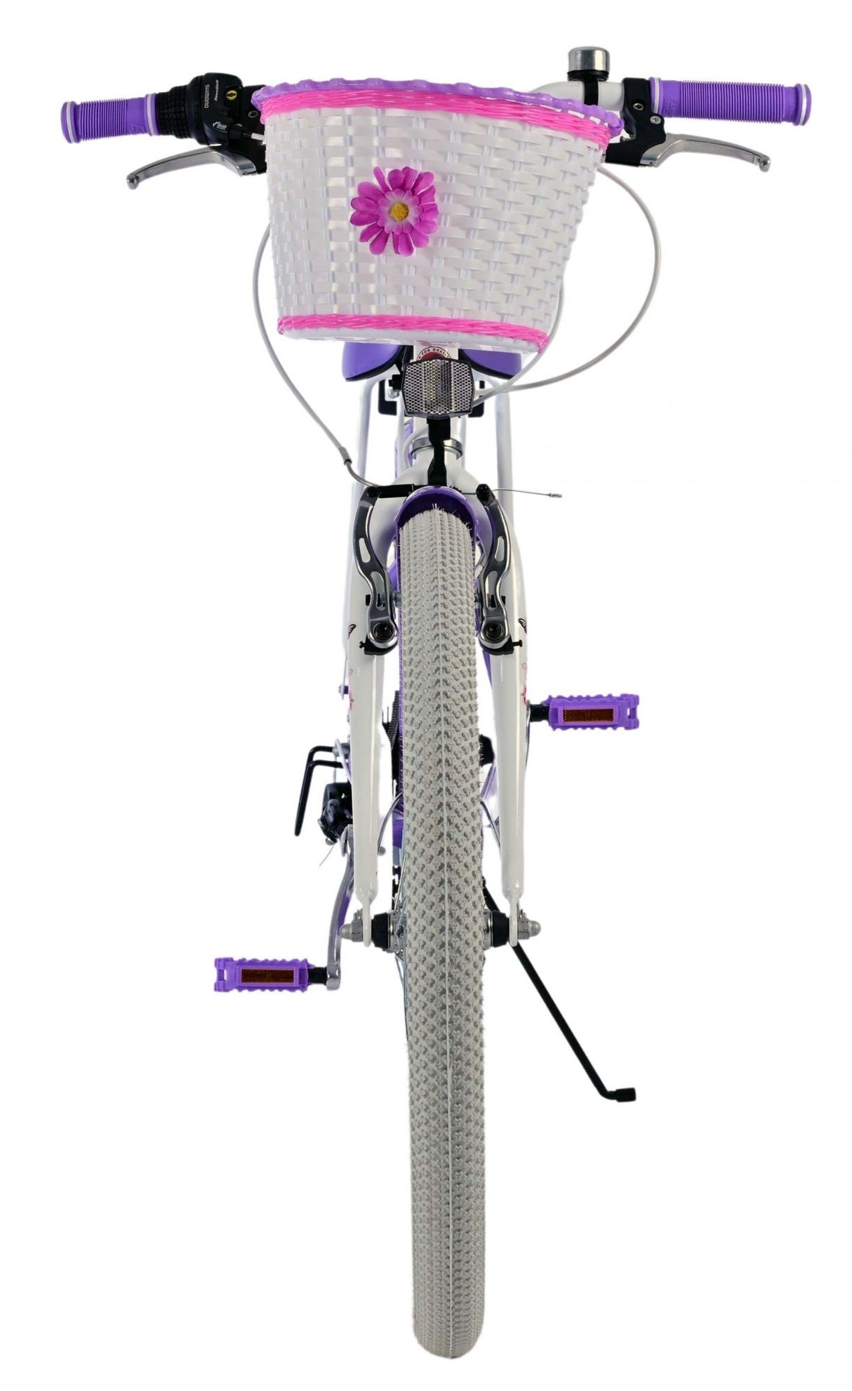 Volare Lovely Children's Bicycle - dívky - 24 palců - fialová - 7 rychlostních stupňů