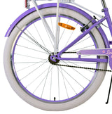 Volare le vélo pour enfants - filles - 26 pouces - violet - deux freins à main