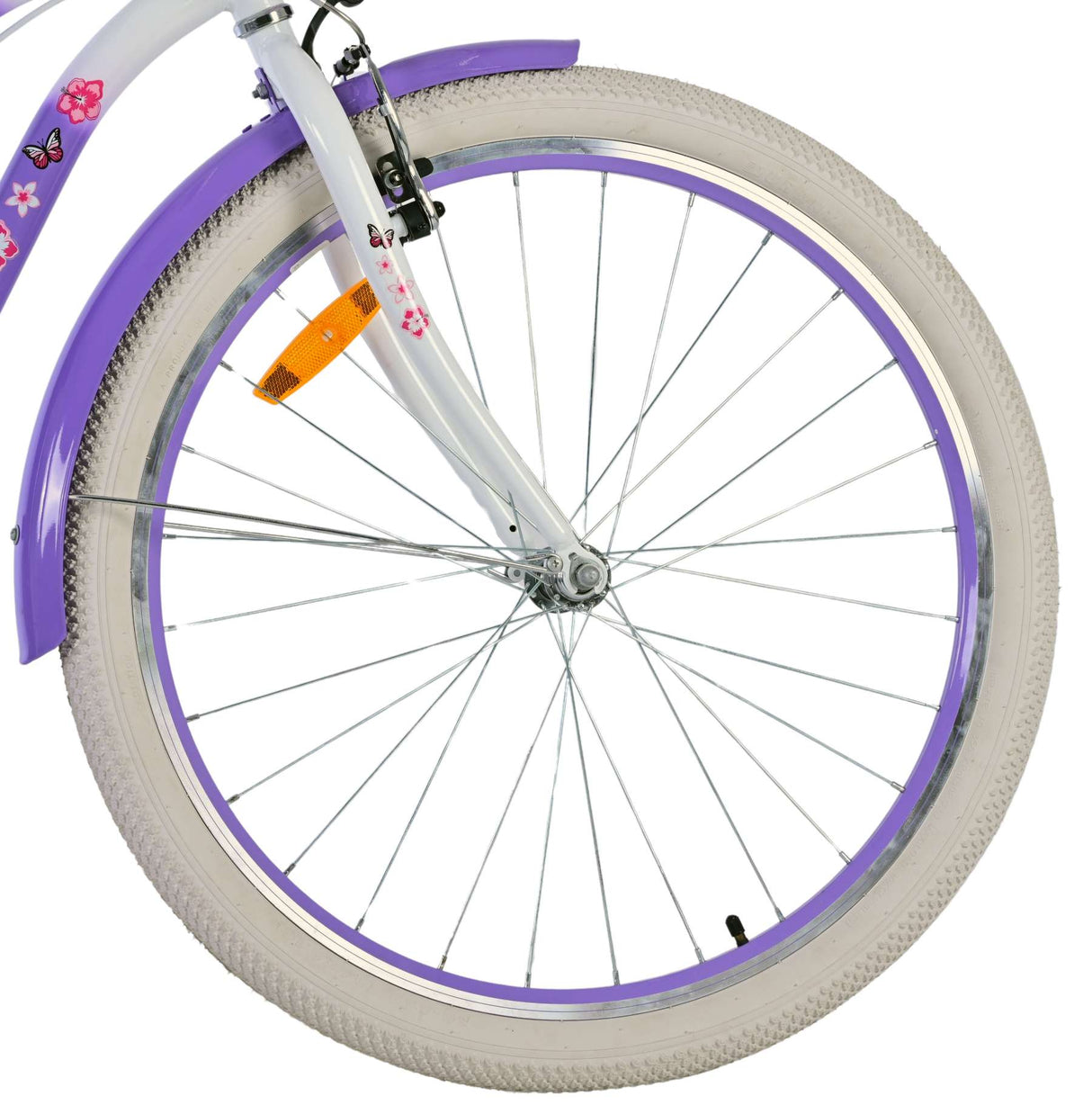 Volare le vélo pour enfants - filles - 26 pouces - violet - deux freins à main