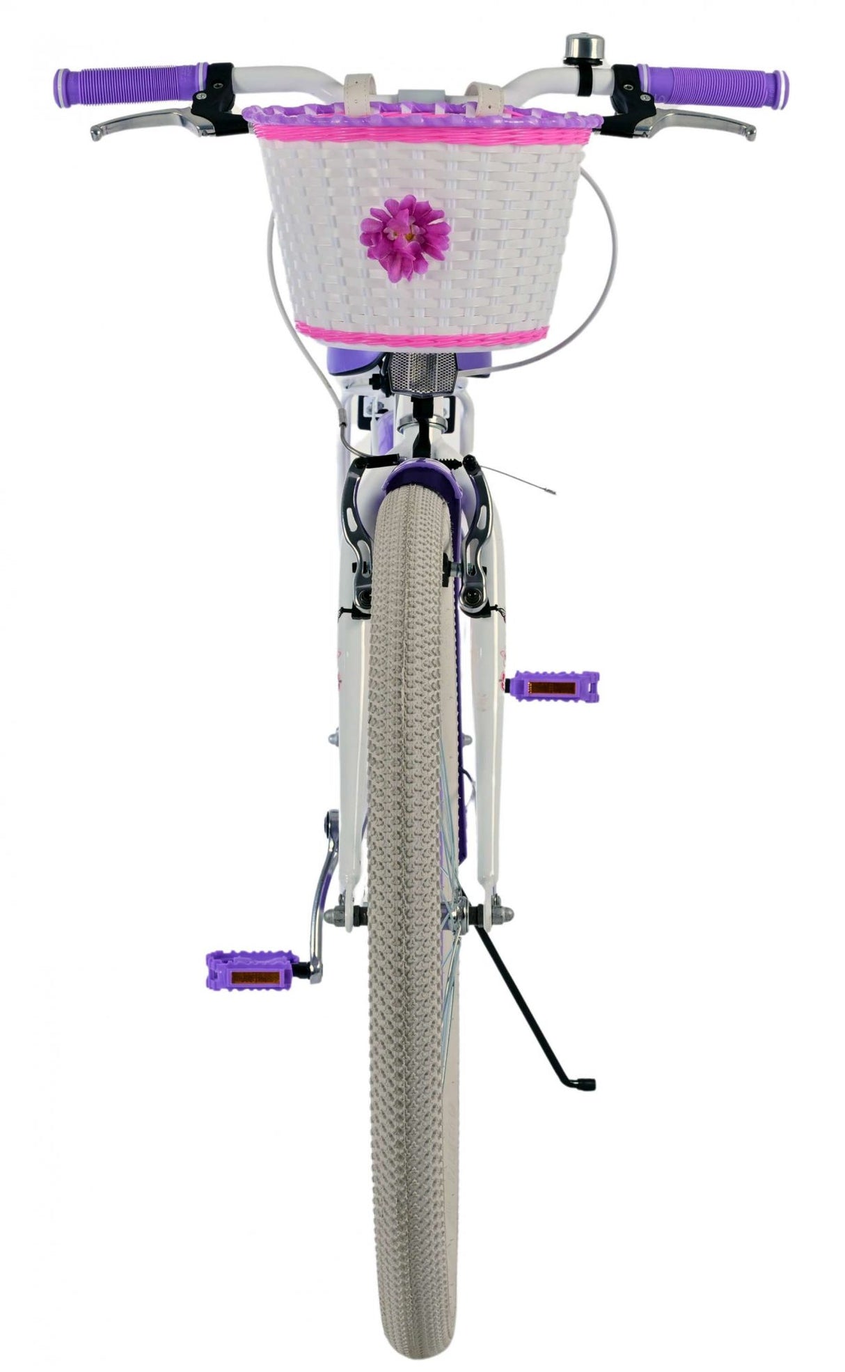Volare le vélo pour enfants - filles - 26 pouces - violet - deux freins à main