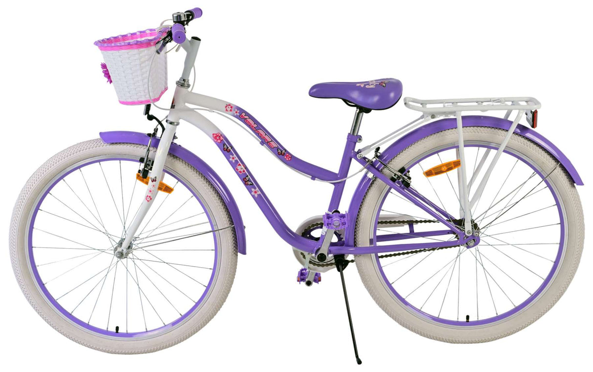 Volare le vélo pour enfants - filles - 26 pouces - violet - deux freins à main