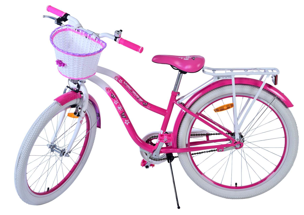 Volare Lovely Children's Bicycle - Girls - 24 Inch - Pink