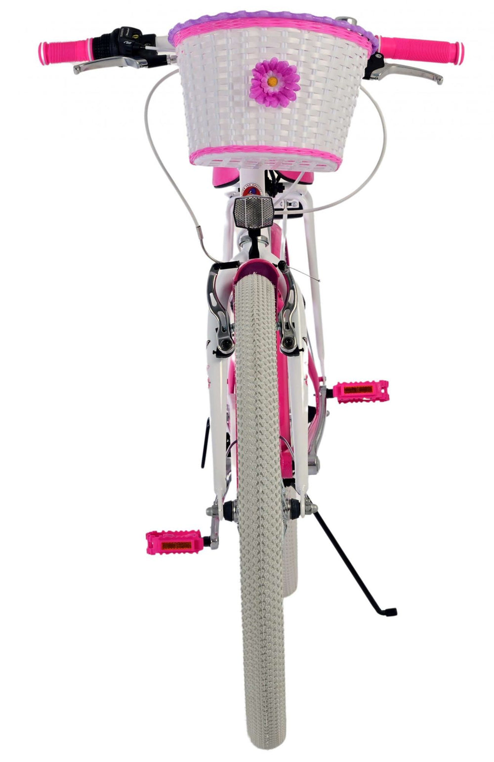 Volare lovely children's bicycle - girls - 24 inches - pink - 7 gears