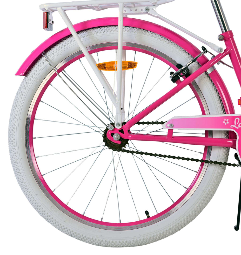 Volare lovely children's bicycle - girls - 24 inches - pink - two hand brakes