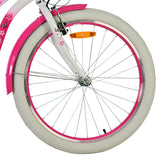Volare Lovely Children's Bicycle - Girls - 24 Inch - Pink - Two Hand brakes