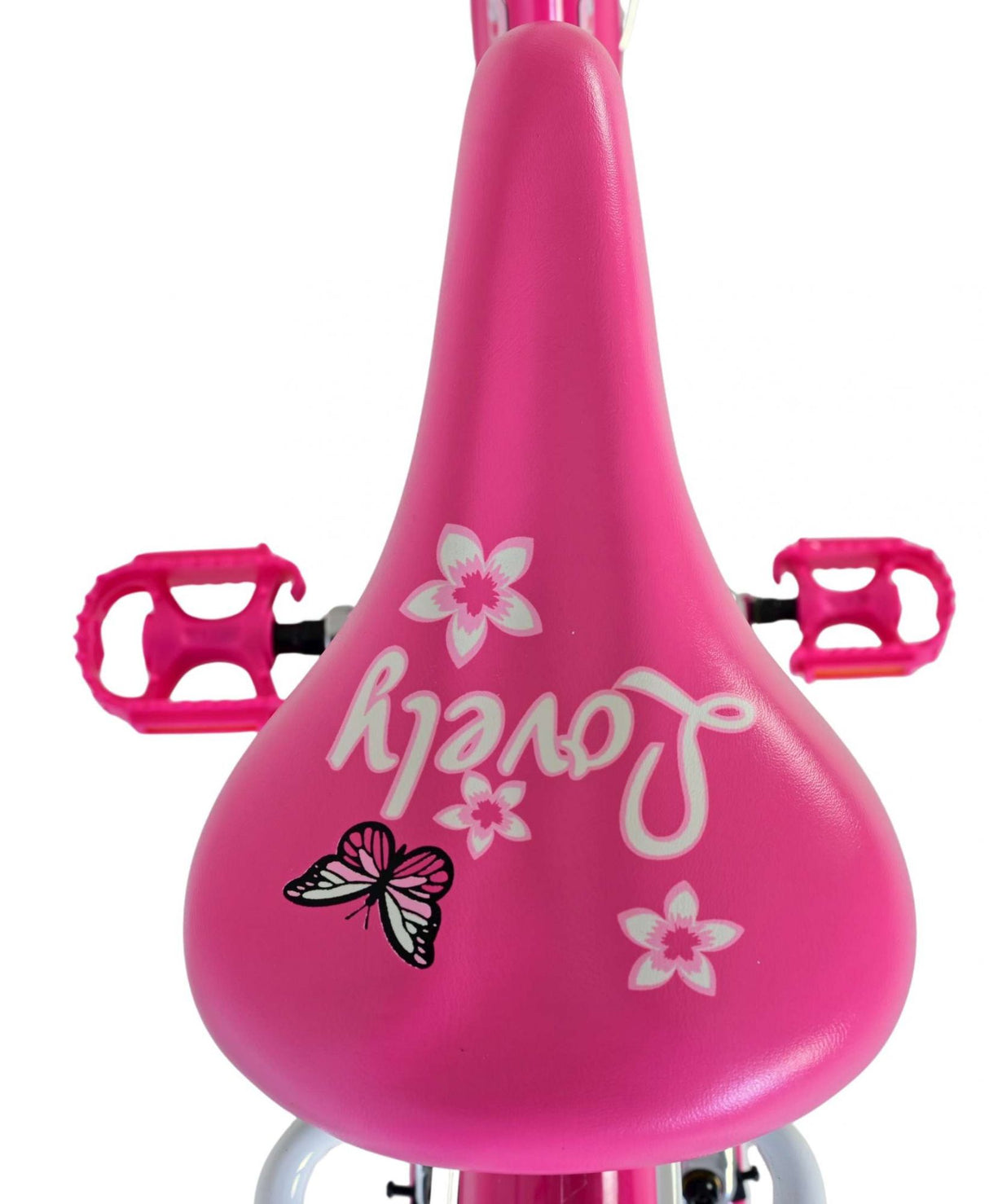 Volare Lovely Children's Bicycle - Girls - 24 Inch - Pink - Two Hand brakes