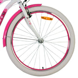 Volare Lovely Children's Bicycle - Girls - 26 Inch - Pink - 7 Speed