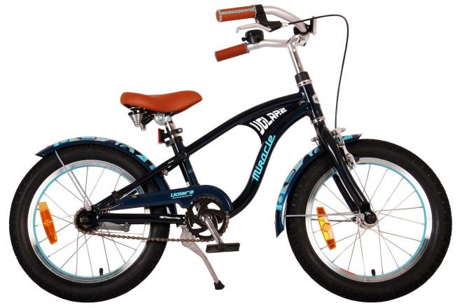Volare Miracle Cruiser Children's Bicycle - Boys - 16 inch - Matt Blue - Prime Collection