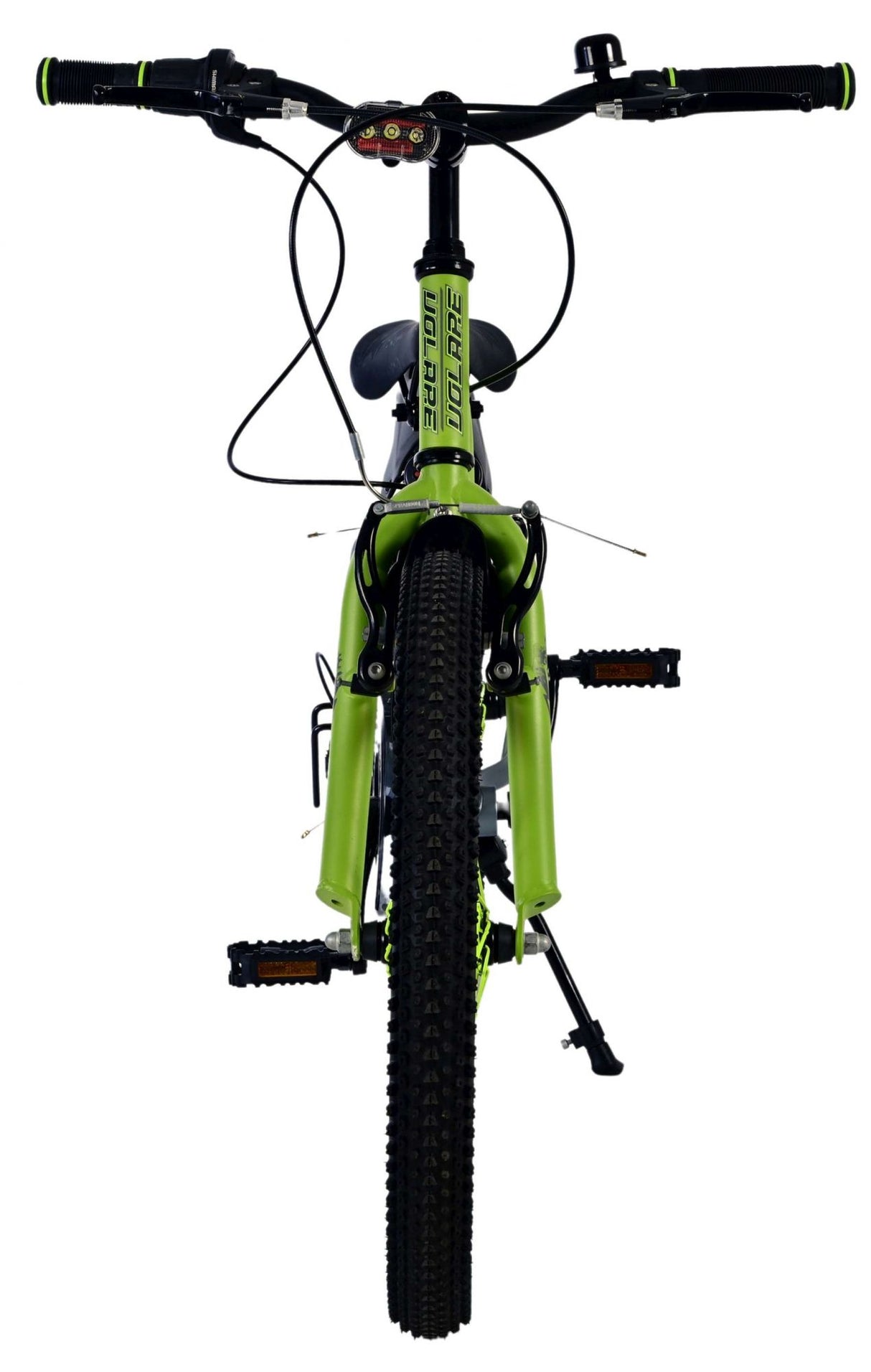 Volare rocky kinderfiets - 20 inch - 7 speed - groen grijs