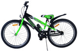 Volare Sportivo Children's Bicycle - Boys - 24 Inch - Black Green - Two Hand brakes