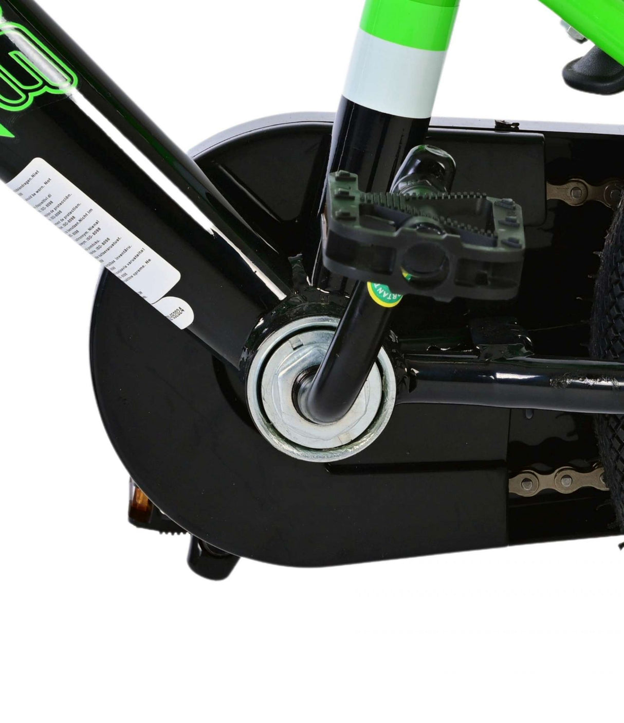 Bicycle per bambini Sports Stirare - Boys - 12 pollici - Verde Nero