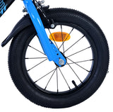Bicycle per bambini Vlatare SportVo - Boys - 14 pollici - Blu Nero - Freni a due mani