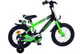 Bicycle per bambini Sports Stirare SportVo - Boys - 14 pollici - Verde Nero
