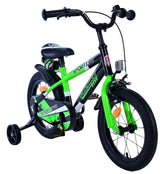 Bicycle per bambini Sports Stirare SportVo - Boys - 14 pollici - Verde Nero