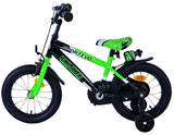 Bicycle per bambini Sports Stirare SportVo - Boys - 14 pollici - Verde Nero