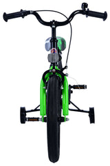 Bicycle per bambini Sports Stirare SportVo - Boys - 16 pollici - Verde Nero