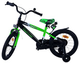 Bicycle per bambini Sports Stirare SportVo - Boys - 16 pollici - Verde Nero