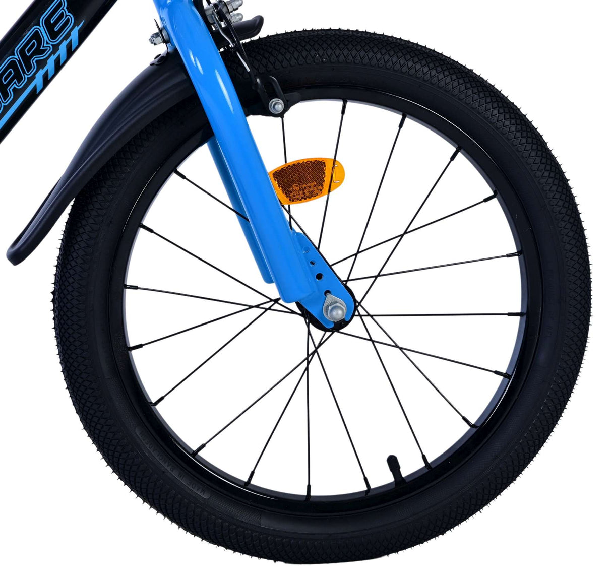 Bicycle per bambini Vlatare SportVo - Boys - 18 pollici - Blu Nero - Freni a due mani