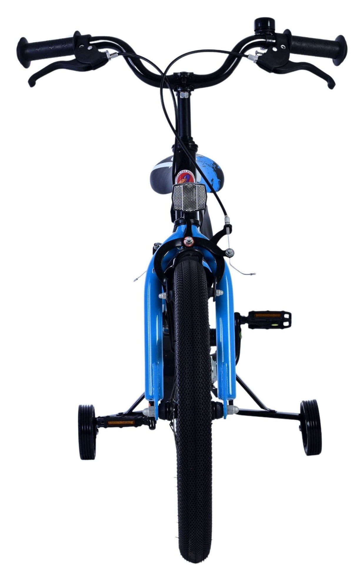 Bicycle per bambini Vlatare SportVo - Boys - 18 pollici - Blu Nero - Freni a due mani
