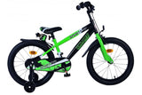 Volare Sportivo Children's Bicycle - Boys - 18 Inch - Green Black