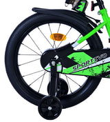 Volare Sportivo Children's Bicycle - Boys - 18 Inch - Green Black