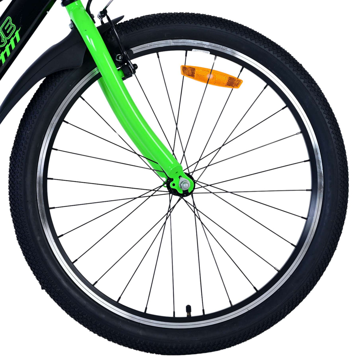 Volare Sportivo Children's Bicycle - Boys - 24 Inch - Black Green